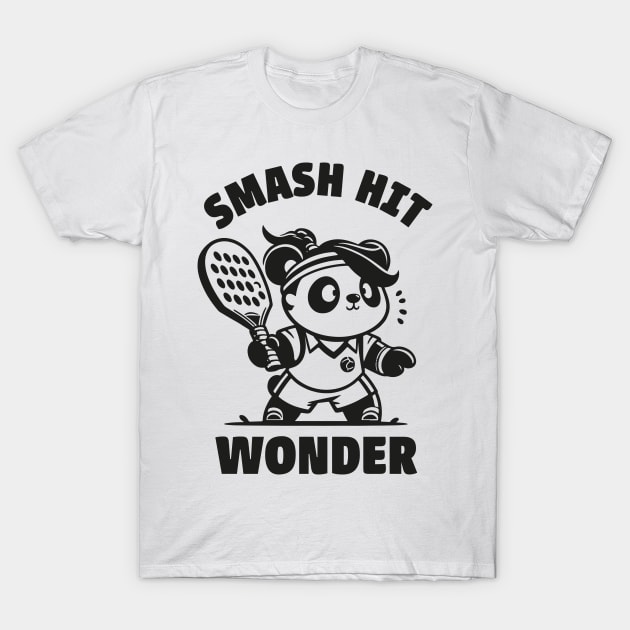 Padel Tennis T-Shirt by Delicious Art